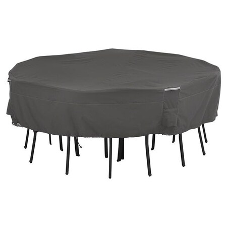 ProPation Ravenna Patio Square Table and Chairs Cover44; Medium & Large - Taupe